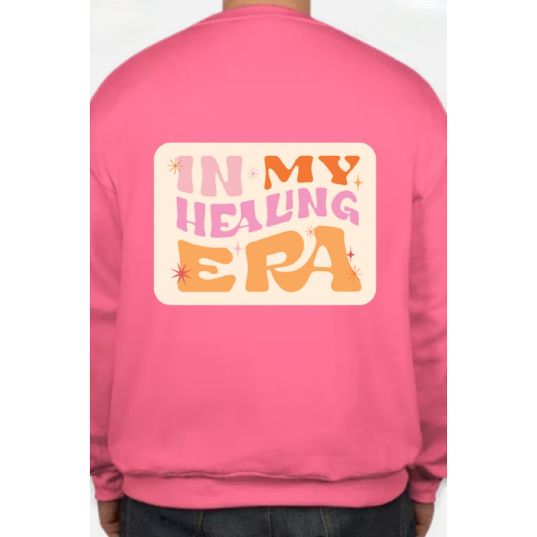 Sweatshirt-Pink Healing Era