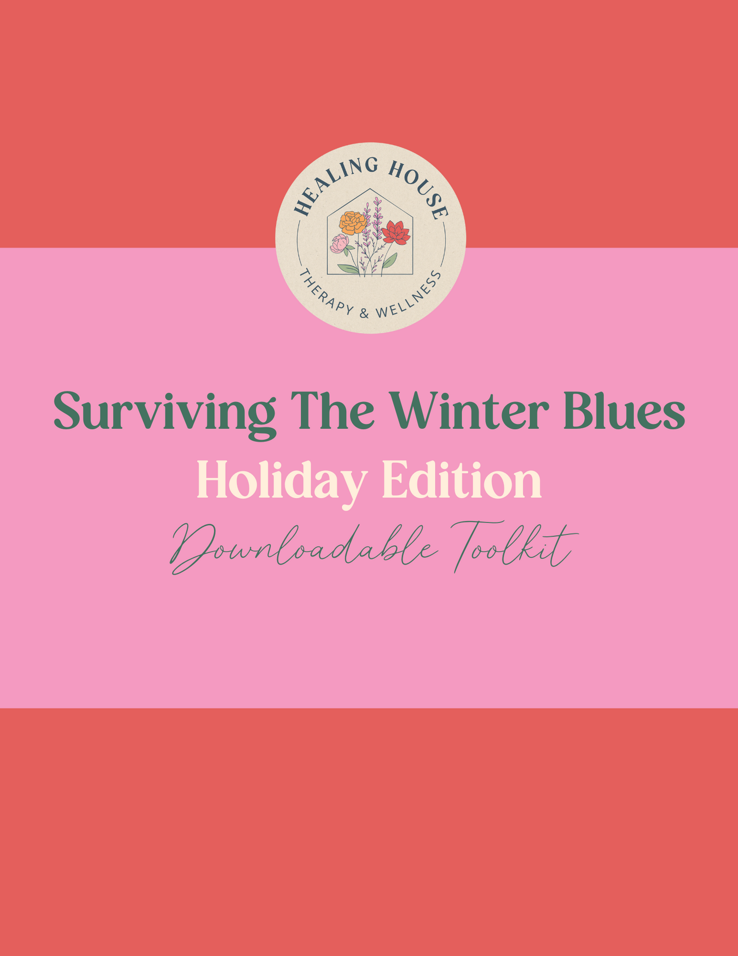 Winter Blues Downloadable Toolkit Bundle- Surviving The Winter Blues-Holiday Edition