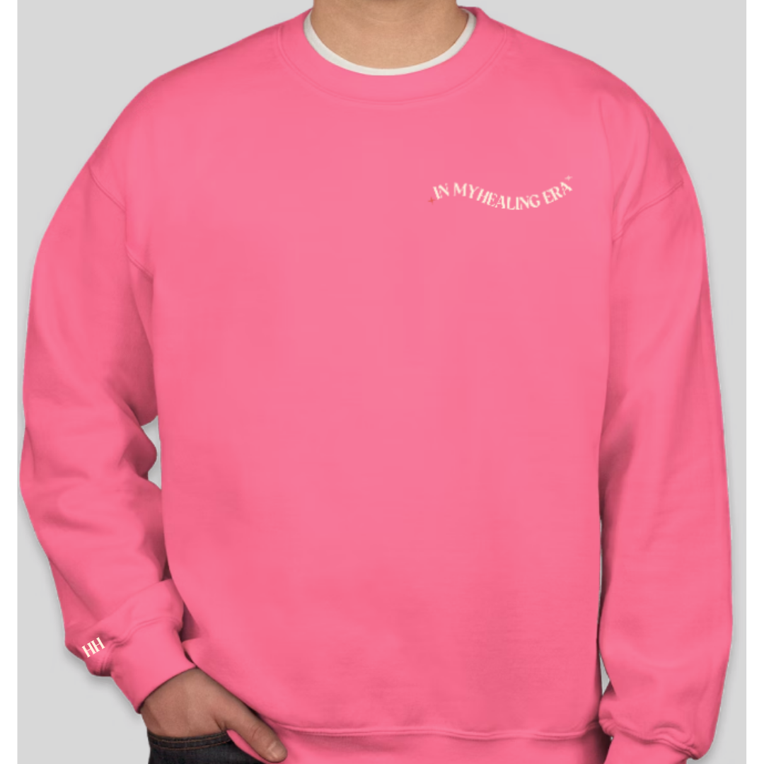 Sweatshirt-Pink Healing Era